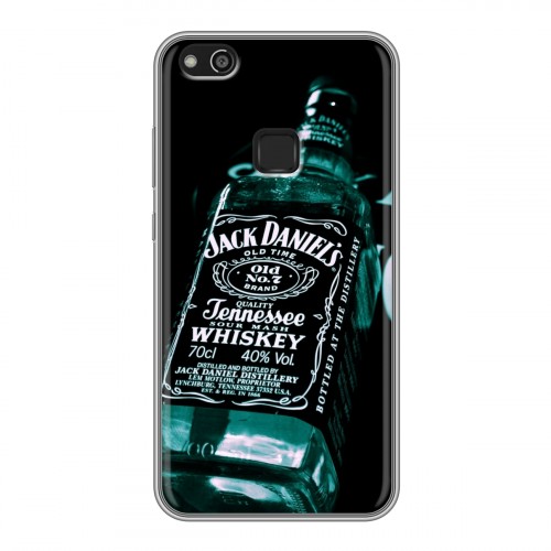 Дизайнерский силиконовый чехол для Huawei P10 Lite Jack Daniels