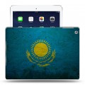 Дизайнерский силиконовый чехол для Ipad (2017) флаг Казахстана