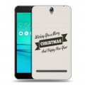 Дизайнерский пластиковый чехол для ASUS ZenFone Go ZB690KG новогодний принт