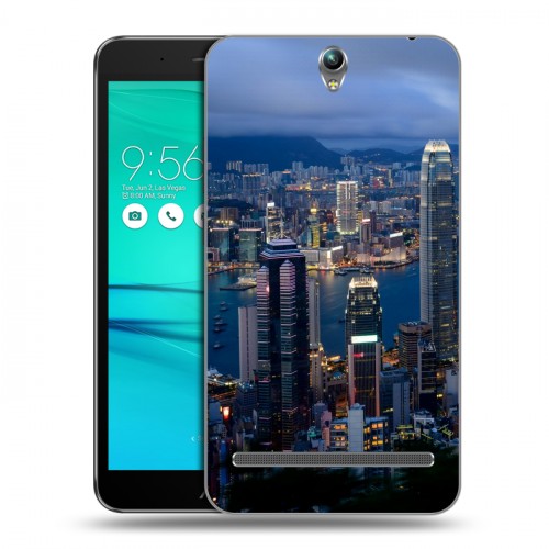 Дизайнерский пластиковый чехол для ASUS ZenFone Go ZB690KG Гонконг