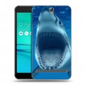 Дизайнерский пластиковый чехол для ASUS ZenFone Go ZB690KG Акулы