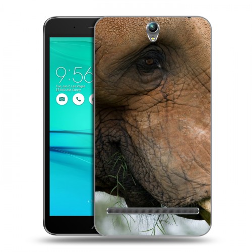 Дизайнерский пластиковый чехол для ASUS ZenFone Go ZB690KG Слоны