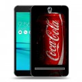Дизайнерский пластиковый чехол для ASUS ZenFone Go ZB690KG Coca-cola