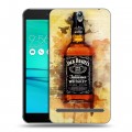 Дизайнерский пластиковый чехол для ASUS ZenFone Go ZB690KG Jack Daniels