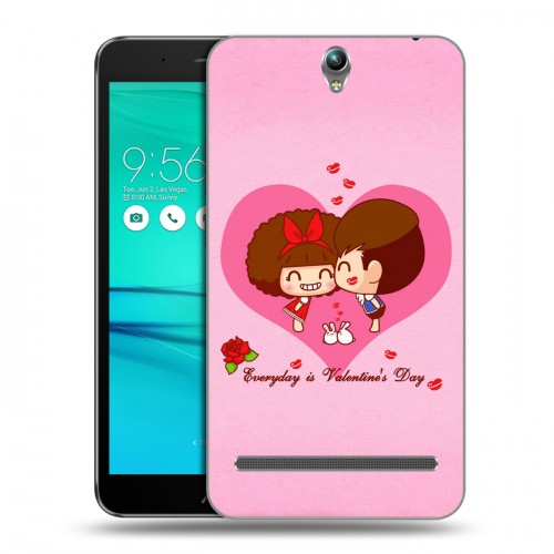 Дизайнерский пластиковый чехол для ASUS ZenFone Go ZB690KG День Святого Валентина