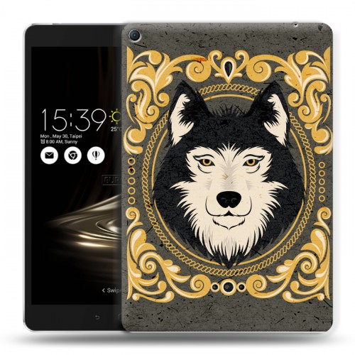 Дизайнерский силиконовый чехол для Asus ZenPad 3S 10 LTE Животные Барокко
