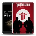 Дизайнерский силиконовый чехол для Asus ZenPad 3S 10 LTE Wolfenstein
