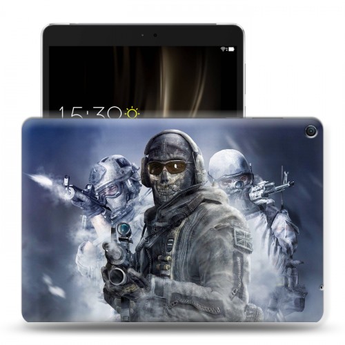 Дизайнерский силиконовый чехол для Asus ZenPad 3S 10 LTE Call Of Duty 