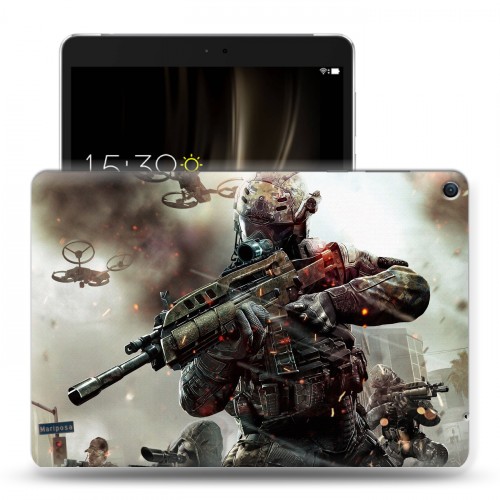 Дизайнерский силиконовый чехол для Asus ZenPad 3S 10 LTE Call Of Duty 