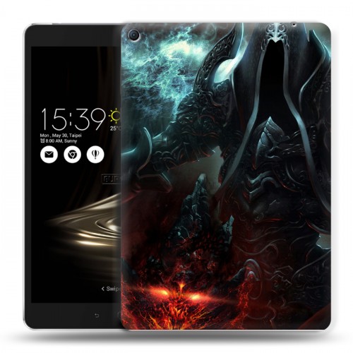 Дизайнерский силиконовый чехол для Asus ZenPad 3S 10 LTE Diablo