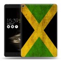 Дизайнерский силиконовый чехол для Asus ZenPad 3S 10 LTE Флаг Ямайки