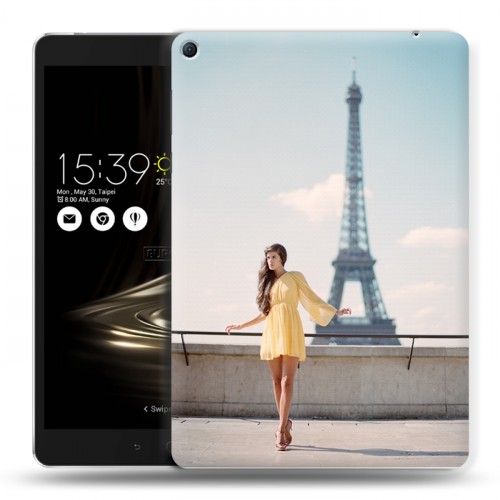 Дизайнерский силиконовый чехол для Asus ZenPad 3S 10 LTE Париж