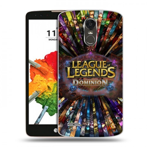 Дизайнерский пластиковый чехол для LG Stylus 3 League of Legends