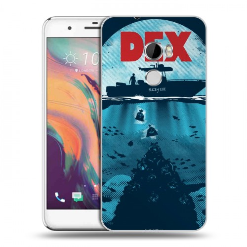 Дизайнерский пластиковый чехол для HTC One X10 Декстер