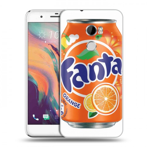 Дизайнерский пластиковый чехол для HTC One X10 Fanta