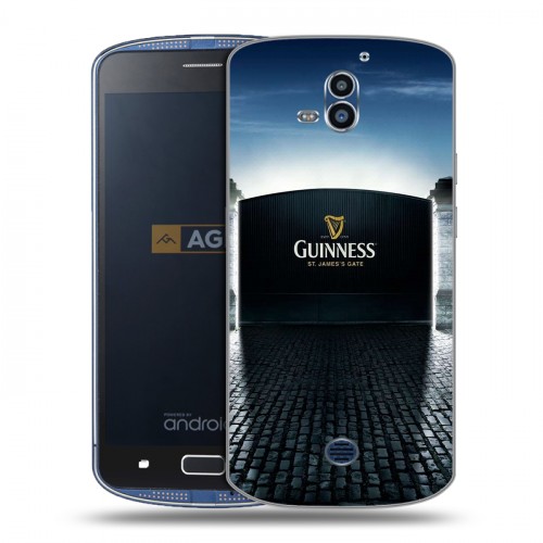 Дизайнерский силиконовый чехол для AGM X1 Guinness