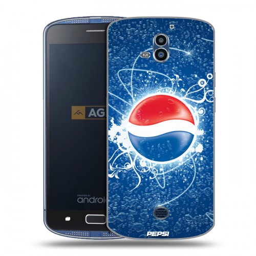 Дизайнерский силиконовый чехол для AGM X1 Pepsi