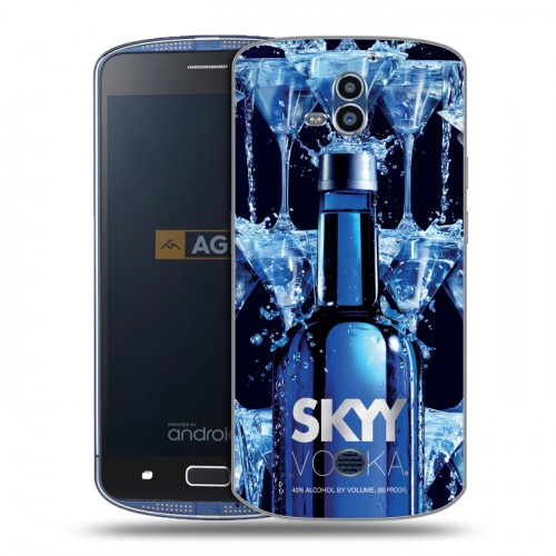 Дизайнерский силиконовый чехол для AGM X1 Skyy Vodka