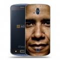 Дизайнерский силиконовый чехол для AGM X1 Барак Обама