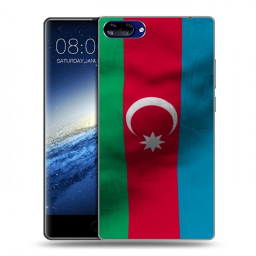 Дизайнерский силиконовый чехол для Doogee Mix Флаг Азербайджана