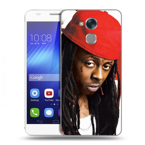 Дизайнерский пластиковый чехол для Huawei Honor 6C Lil Wayne