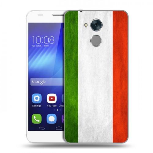 Дизайнерский пластиковый чехол для Huawei Honor 6C Флаг Италии