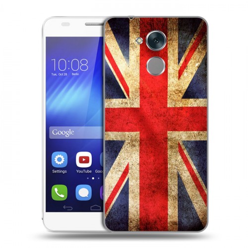 Дизайнерский пластиковый чехол для Huawei Honor 6C Флаг Британии