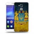 Дизайнерский пластиковый чехол для Huawei Honor 6C Флаг Украины