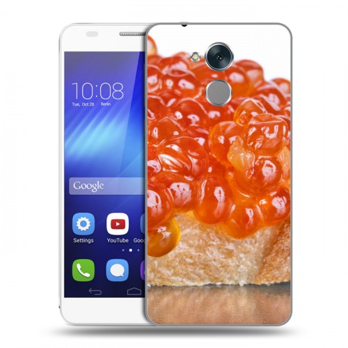 Дизайнерский пластиковый чехол для Huawei Honor 6C Икра