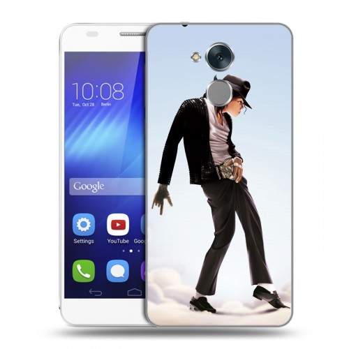Дизайнерский пластиковый чехол для Huawei Honor 6C Майкл Джексон