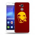 Дизайнерский пластиковый чехол для Huawei Honor 6C Владимир Ленин