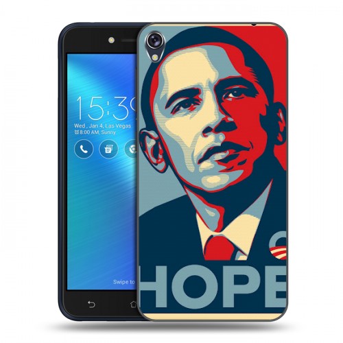 Дизайнерский силиконовый чехол для Asus ZenFone Live Барак Обама