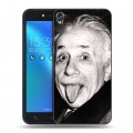 Дизайнерский силиконовый чехол для Asus ZenFone Live Альберт Эйнштейн