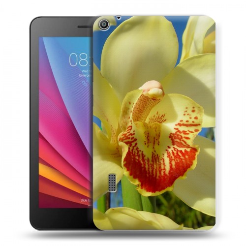 Дизайнерский силиконовый чехол для Huawei MediaPad T3 7 Орхидеи