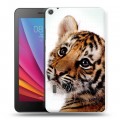 Дизайнерский силиконовый чехол для Huawei MediaPad T3 7 Тигры