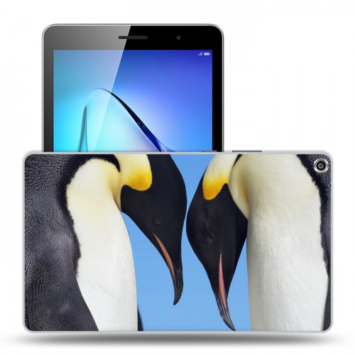Дизайнерский силиконовый чехол для Huawei MediaPad T3 8 Пингвины