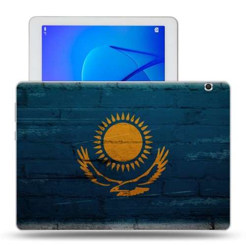 Дизайнерский силиконовый чехол для Huawei MediaPad T3 10 флаг Казахстана