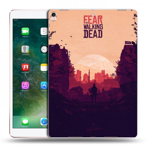 Дизайнерский силиконовый чехол для Ipad Pro 10.5 Ходячие Мертвецы