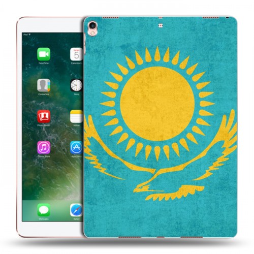 Дизайнерский силиконовый чехол для Ipad Pro 10.5 Флаг Казахстана