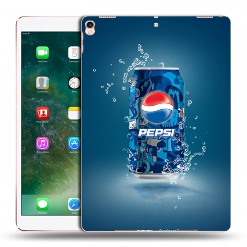 Дизайнерский силиконовый чехол для Ipad Pro 10.5 Pepsi