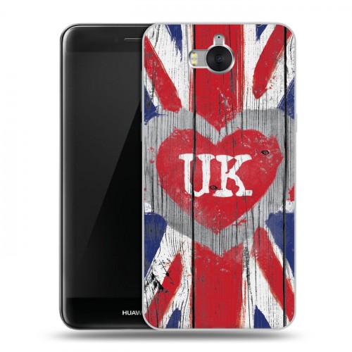 Дизайнерский пластиковый чехол для Huawei Y5 (2017) British love