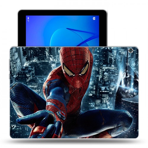 Дизайнерский силиконовый чехол для Huawei MediaPad M3 Lite 10 Человек-паук