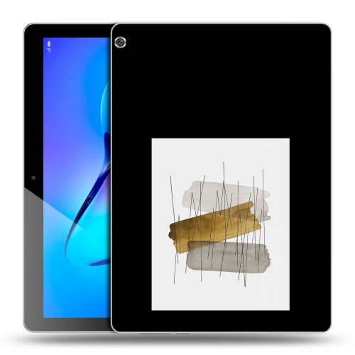 Дизайнерский силиконовый чехол для Huawei MediaPad M3 Lite 10 Стильные абстракции