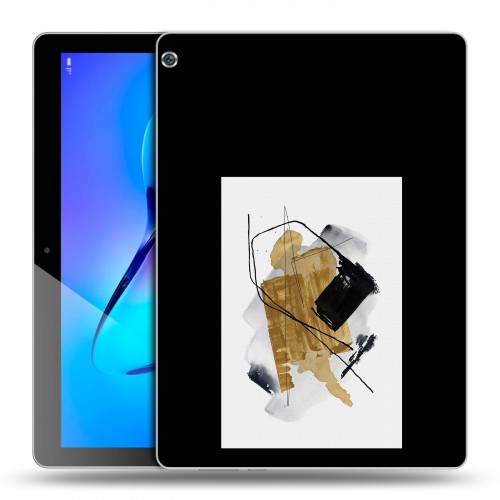 Дизайнерский силиконовый чехол для Huawei MediaPad M3 Lite 10 Стильные абстракции