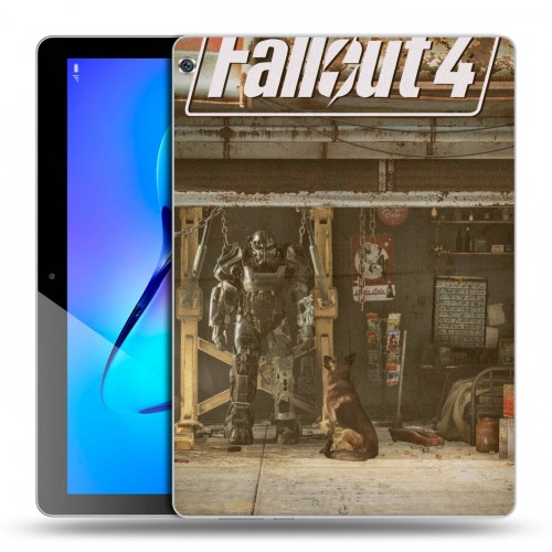 Дизайнерский силиконовый чехол для Huawei MediaPad M3 Lite 10 Fallout