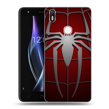Дизайнерский силиконовый чехол для BQ Aquaris X Человек-паук (на заказ)