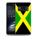 Дизайнерский силиконовый чехол для ASUS ZenFone AR Флаг Ямайки