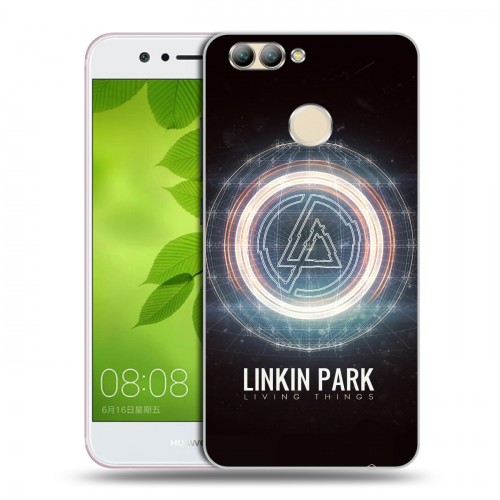 Дизайнерский пластиковый чехол для Huawei Nova 2 Linkin Park