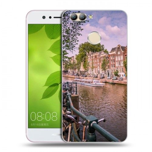 Дизайнерский пластиковый чехол для Huawei Nova 2 амстердам