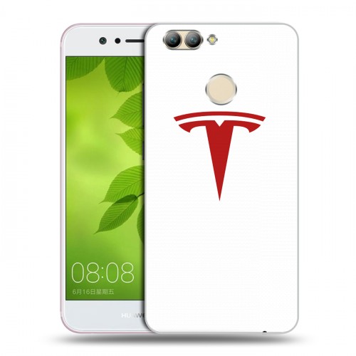 Дизайнерский пластиковый чехол для Huawei Nova 2 Tesla